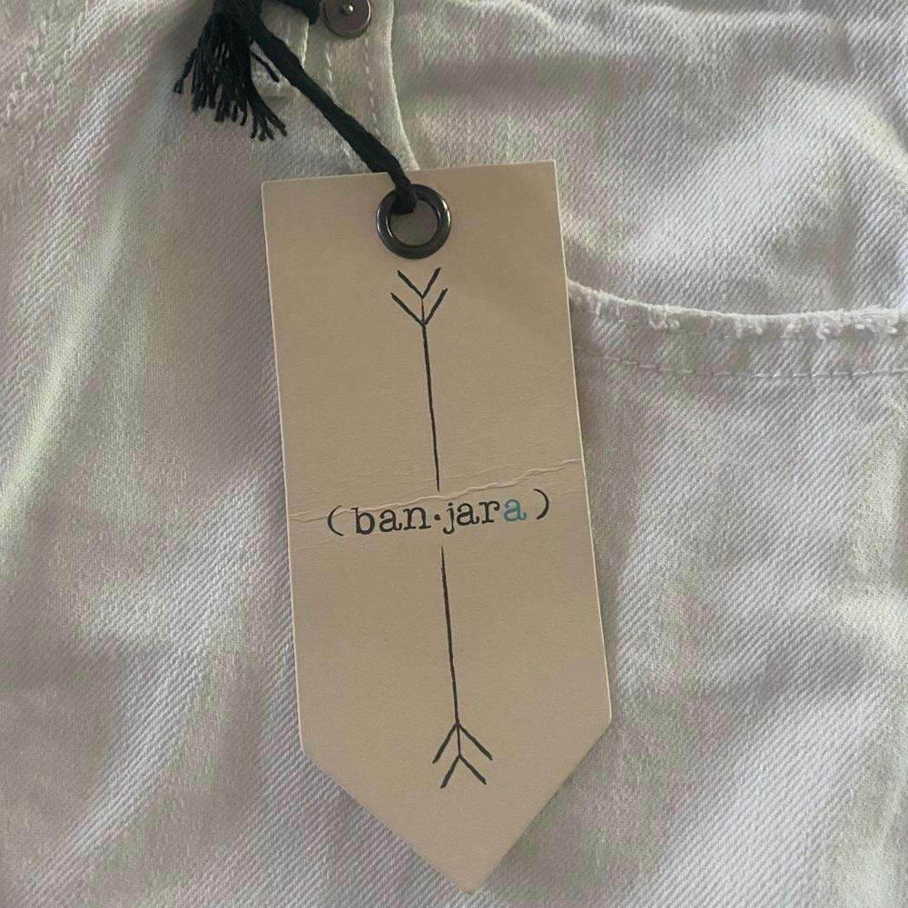 Banjara White High Rise Distressed Ankle Jeans 5/6 - Picture 5 of 8